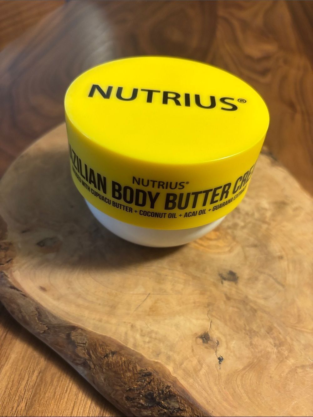 NEW. Brazilian Body Butter Cream - Yellow